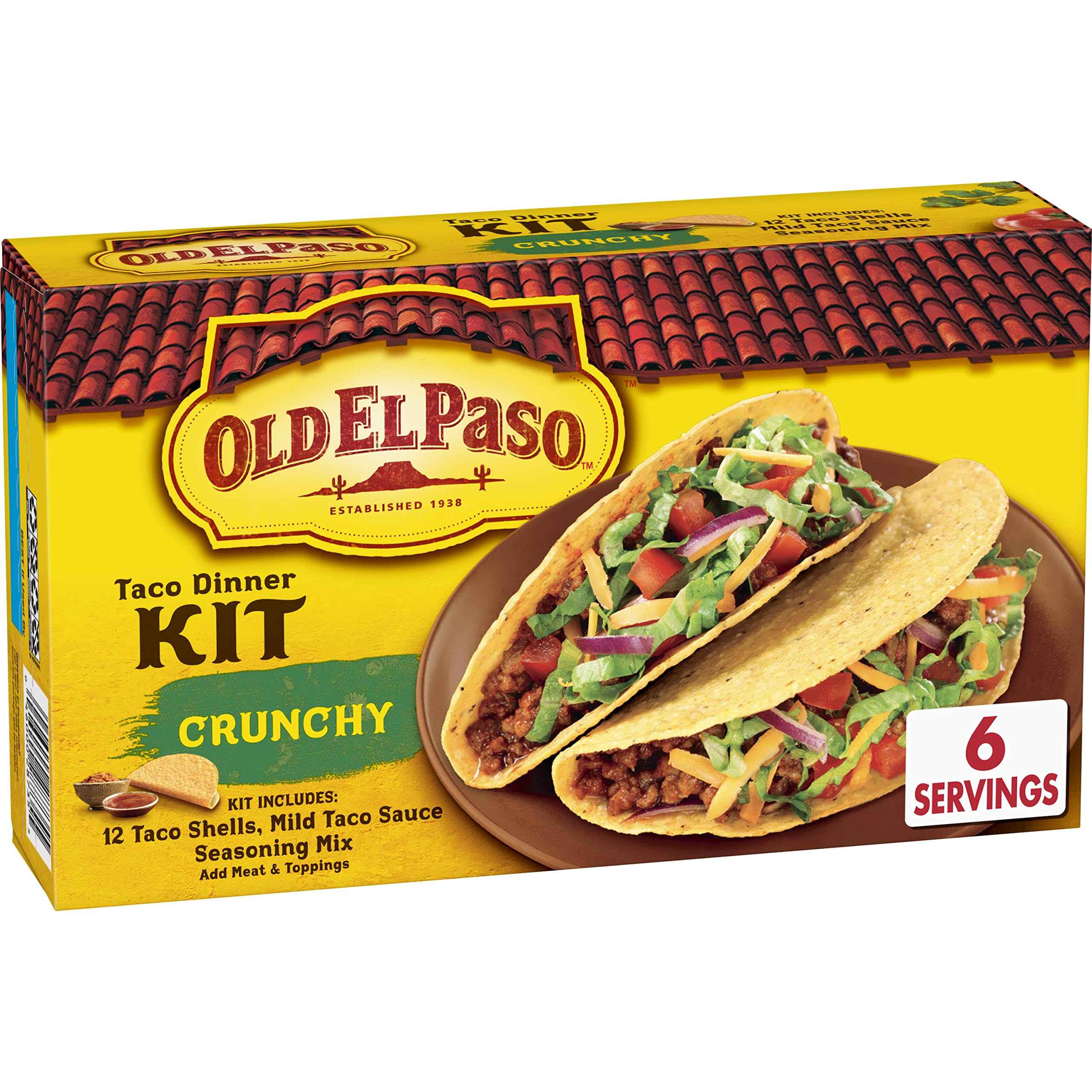 Old El Paso Crunchy Taco Dinner Kit - 8.8oz