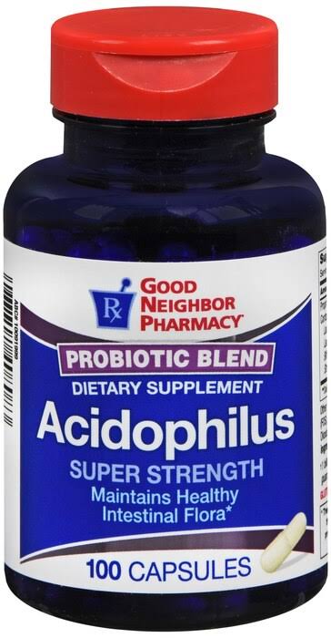 GNP Acidophilus Probiotic Blend, 100 Capsules