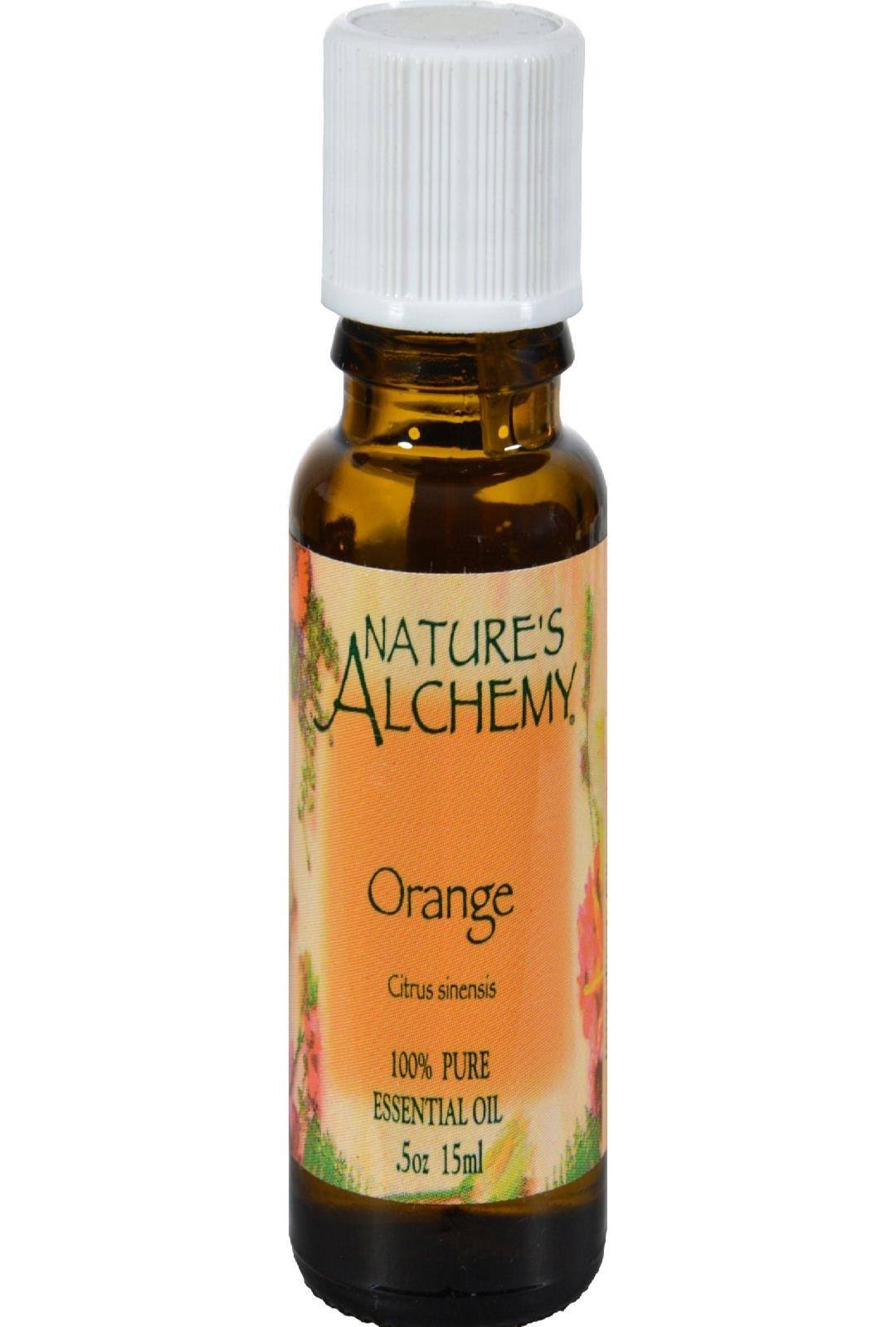 Natures Alchemy Essential Oil Orange, 0.5 FL oz