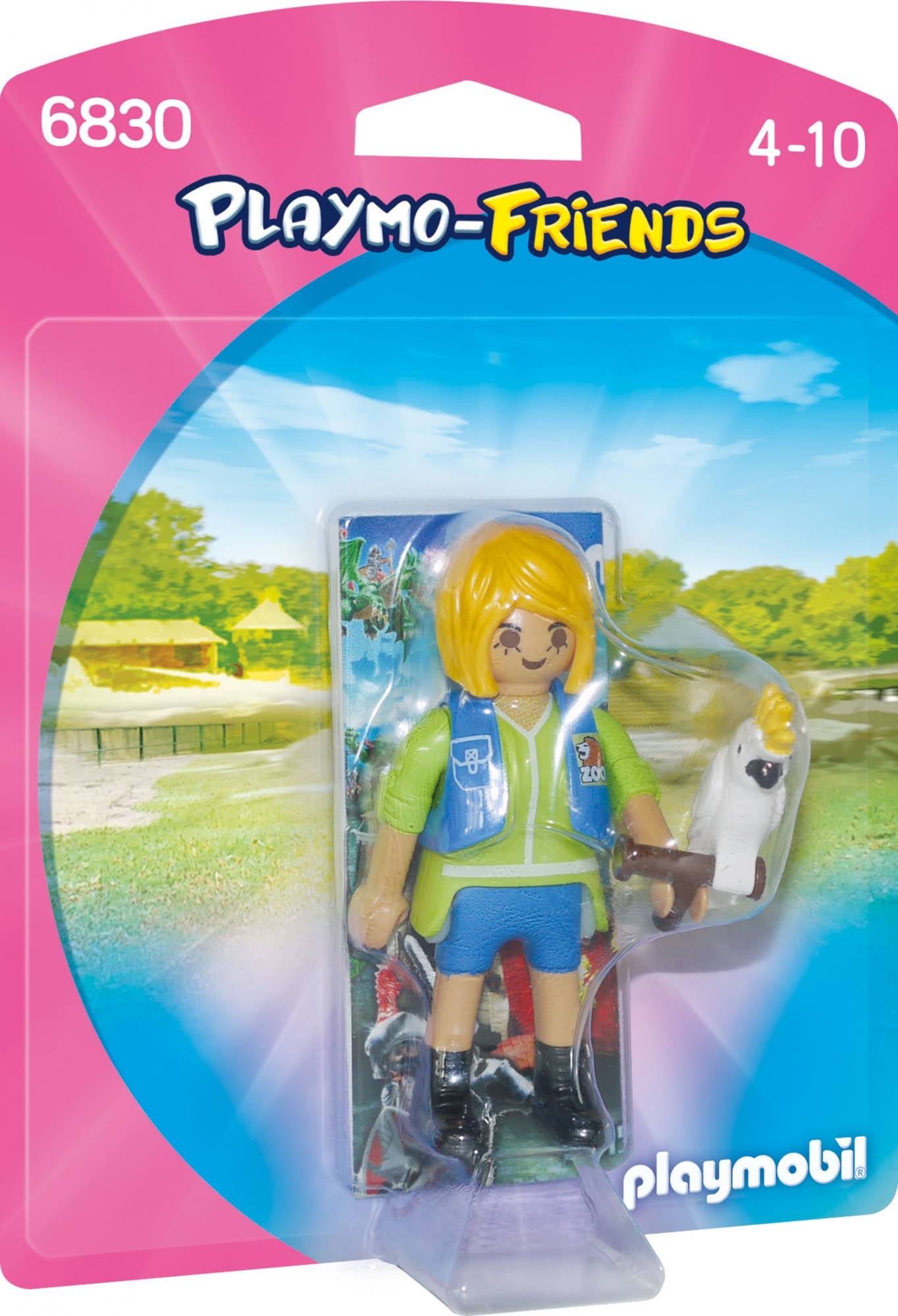 Playmobil Playmo Friends Animal Trainer Figure with Cockatoo