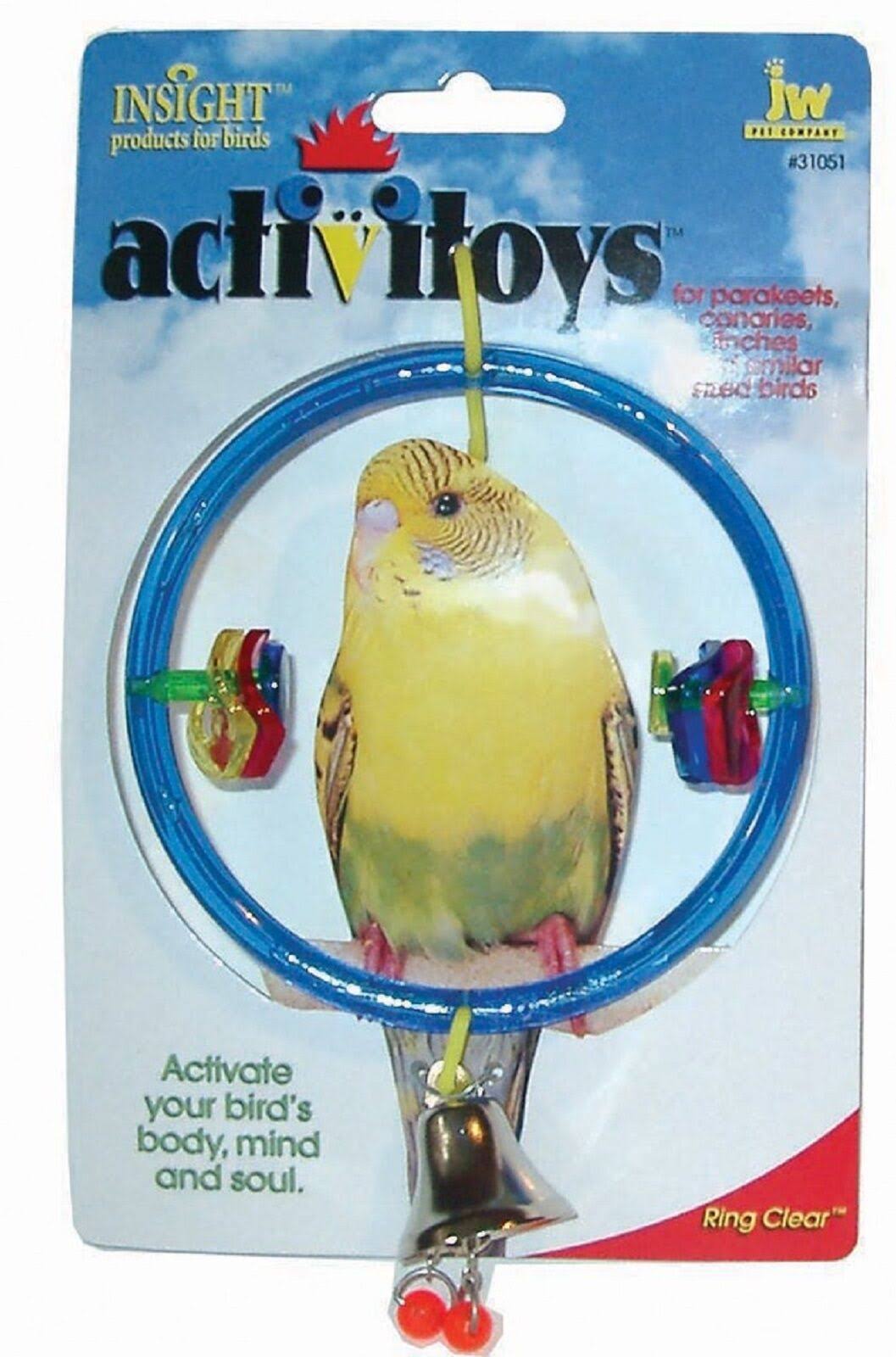 JW Pet Company Insight Ring Bird Toy - Green, Small
