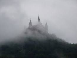 It is a gloomy academy at the top of a high mountain, surrounded by a pine forest and hidden in mist.