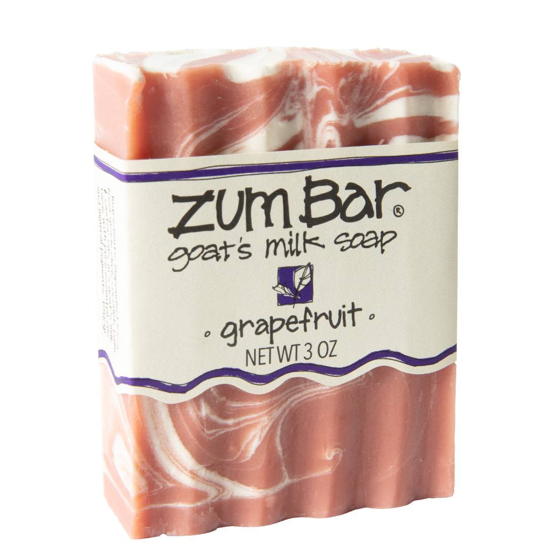 Zum Bar Goat's Milk Soap - Grapefruit, 3oz