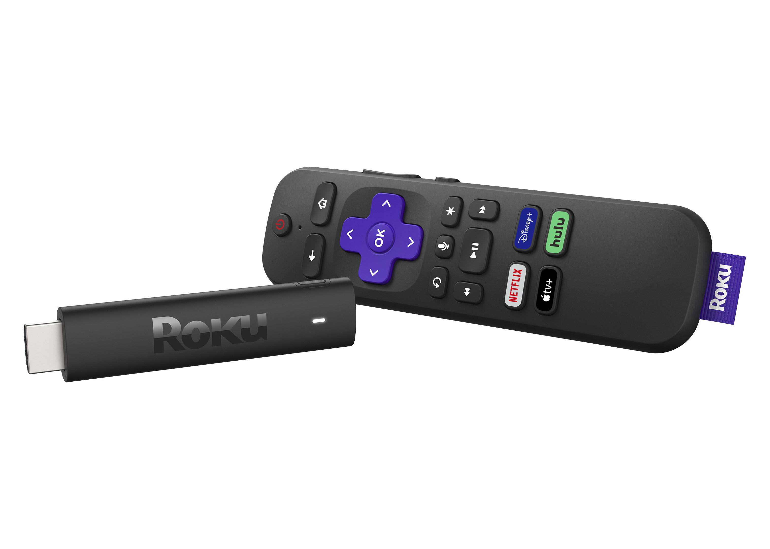 ROKU Streaming Stick 4K 2021 | Streaming Device 4K/HDR/Dolby Vision with Voice Remote and TV Controls