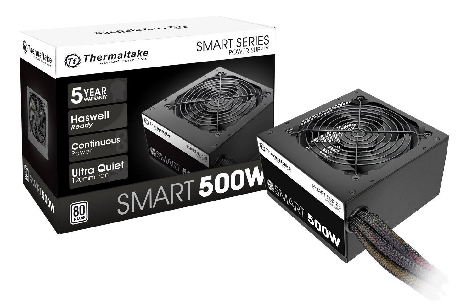 Thermaltake Smart 80 Plus Power Supply - 500W