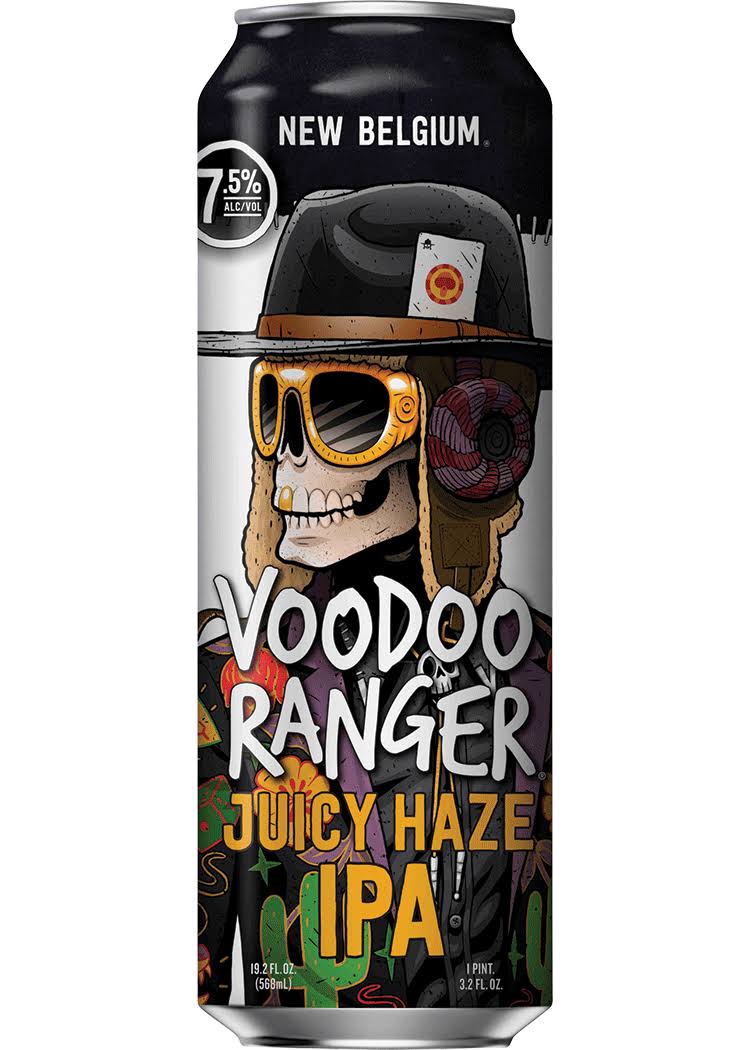 Voodoo Ranger Beer, Juicy Haze IPA - 19.2 fl oz
