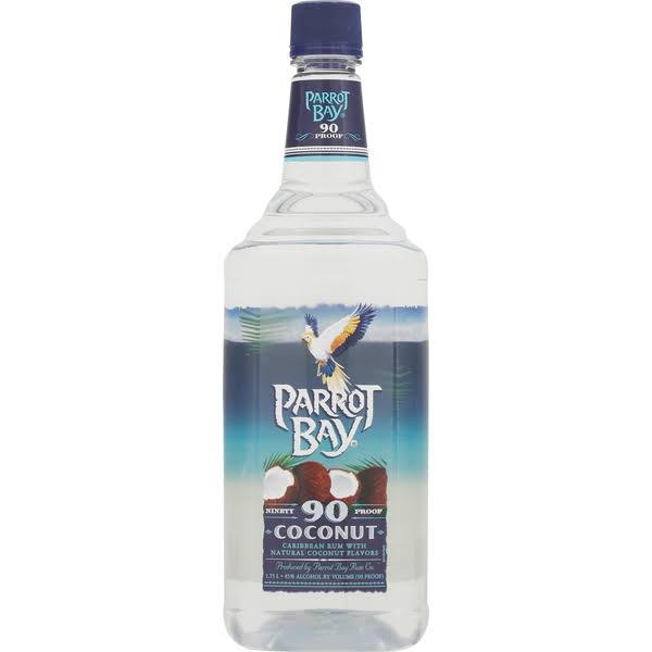 Parrot Bay 90 Proof Rum, Coconut - 1.75 l