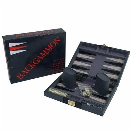 John N. Hansen Magnetic Backgammon Board Game