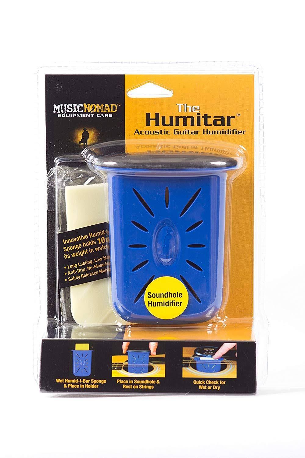 Music Nomad Humitar Acoustic Guitar Humidifier - Blue