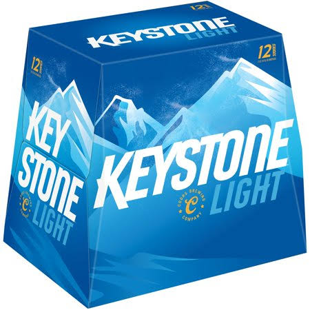 Keystone Light Beer - 12oz, 12pk