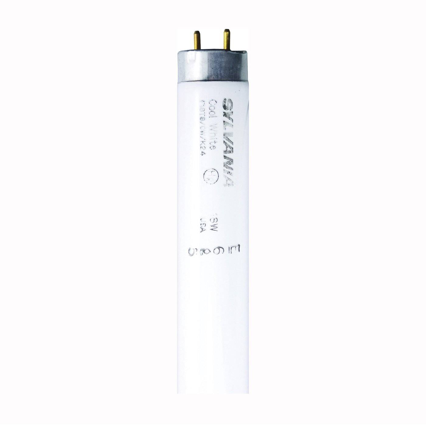Sylvania 23012 Tamper-Resistant Fluorescent Lamp, 18 W, T8 Lamp, Medium