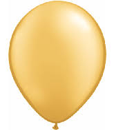 Qualatex Latex Balloons - Metallic Gold, 11", 25pk
