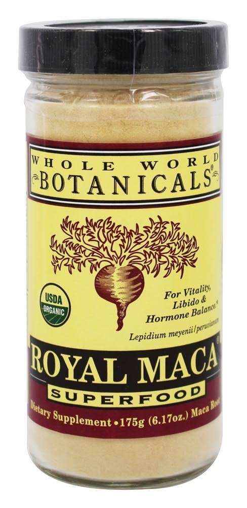 Whole World Botanicals Organic Royal Maca Extract Powder - 175g