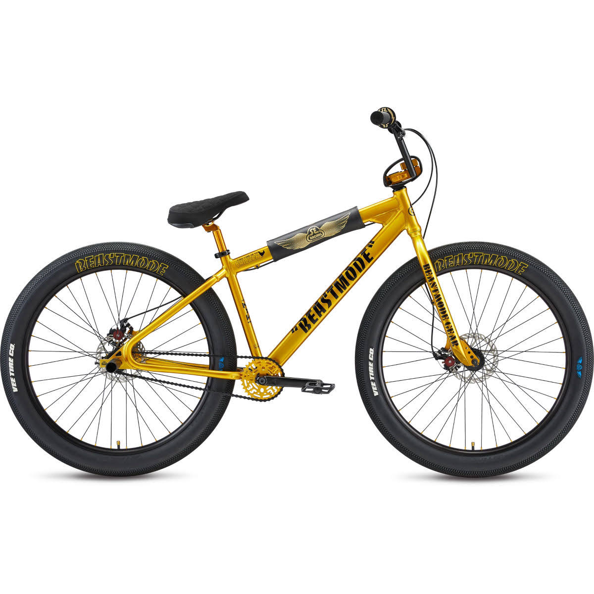SE Bikes Beast Mode Ripper 27.5+ BMX Bike - One Size 27.5" Golden