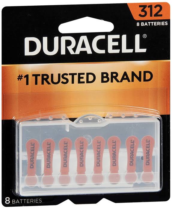 Hearing Aid Battery, Size 312, 8-Pk.