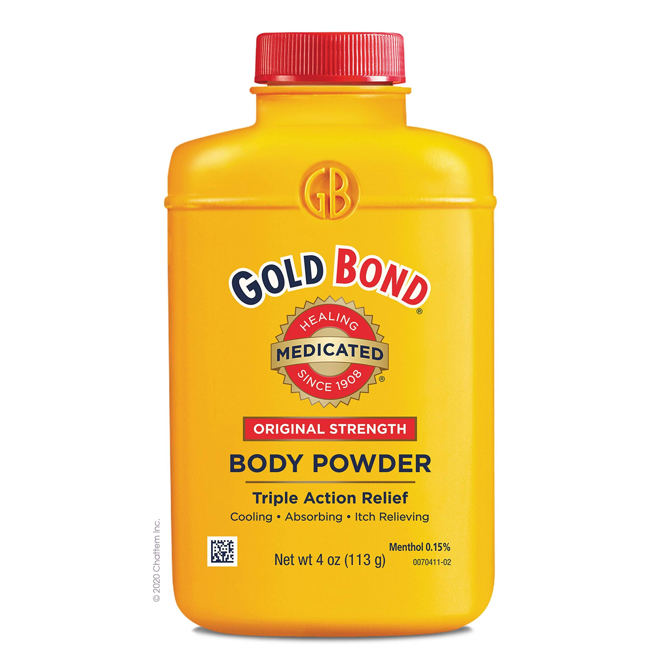 Gold Bond Body Powder, Original Strength, Medicated - 4 oz