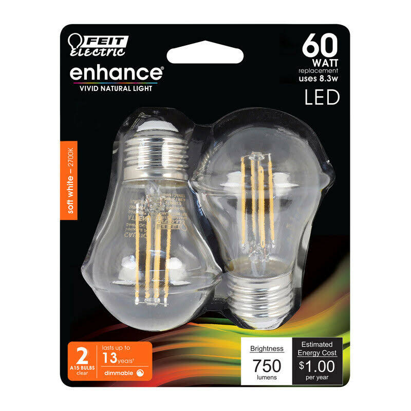 Feit Electric LED Bulb - 6W, 500 lumens