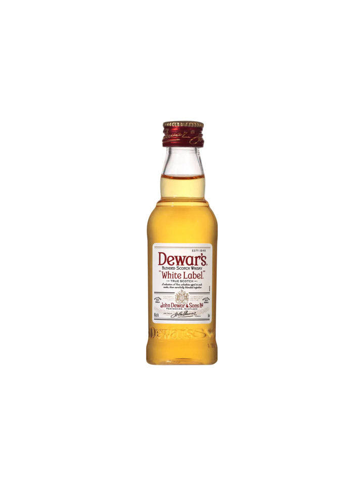 Dewar's White Label Blended Scotch Whisky Miniature 50ml