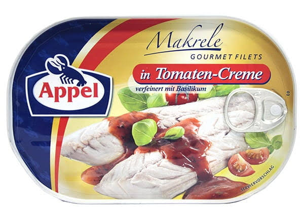 Appel Mackerel Fillets in Tomato Cream - 200g