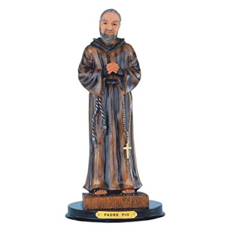 StealStreet SS-G-312.71 Padre Pio Holy Figurine Religious Decoration Statue Decor 12"