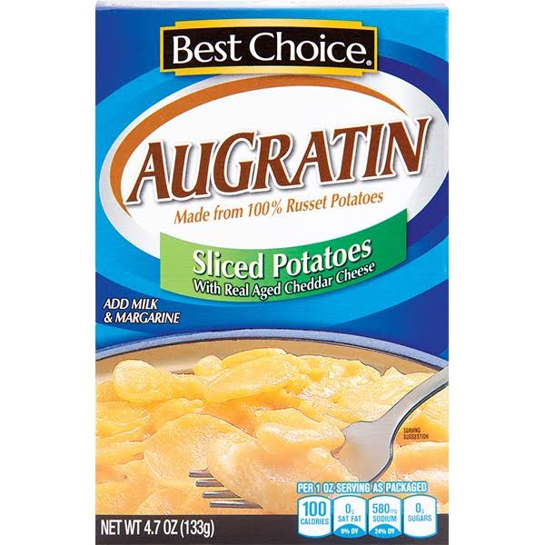 Best Choice Augratin Potatoes - 4.7 Ounces - Campbell's Foodland - Delivered by Mercato