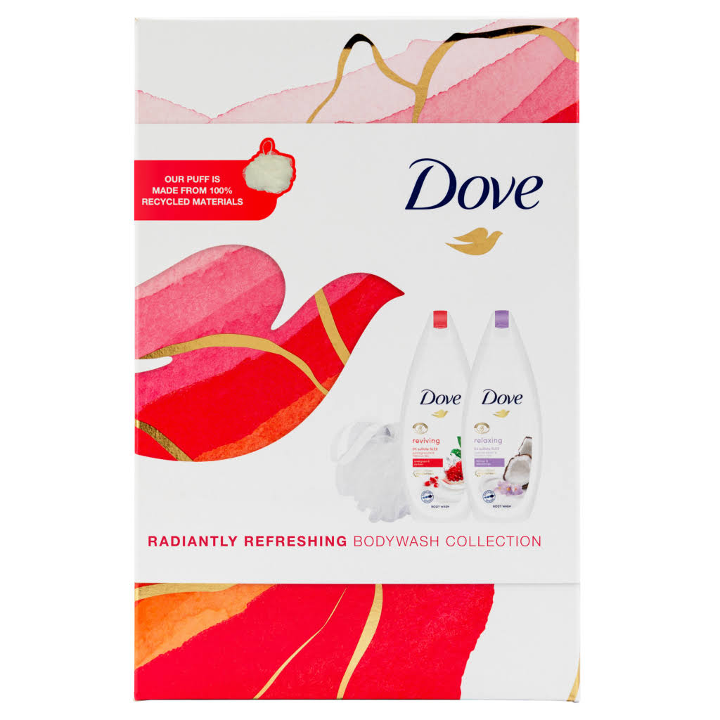Dove Radiantly Refreshing Bodywash Collection Gift Set