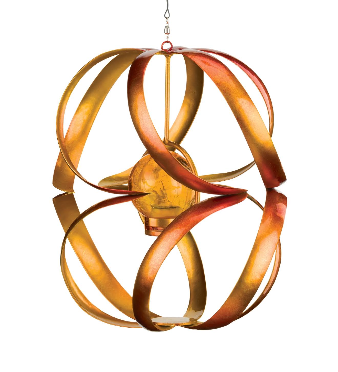 Regal Art & Gift Hanging Solar Spiral Wind Spinner