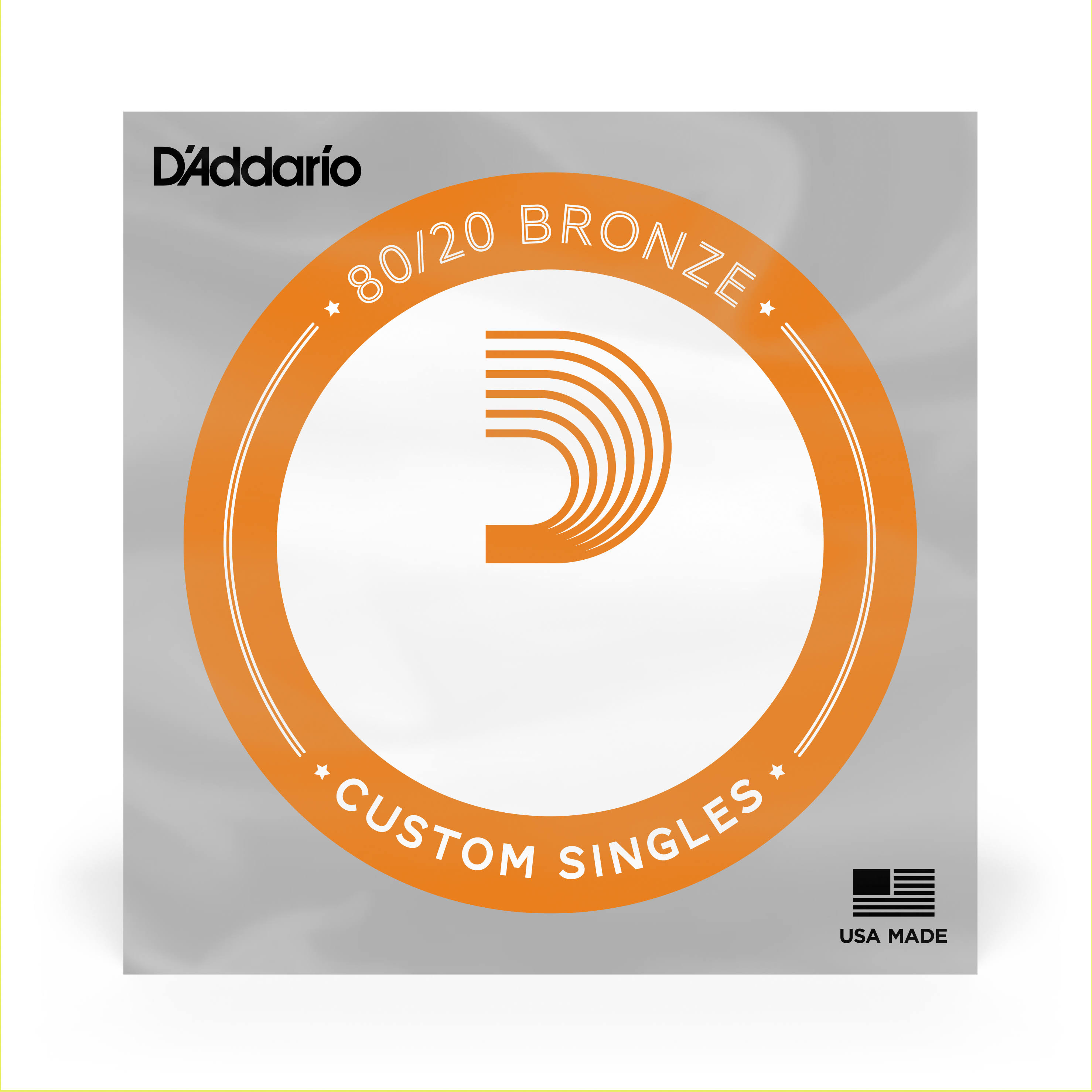 D'Addario BW032 Bronze Wound Single Acoustic Guitar String