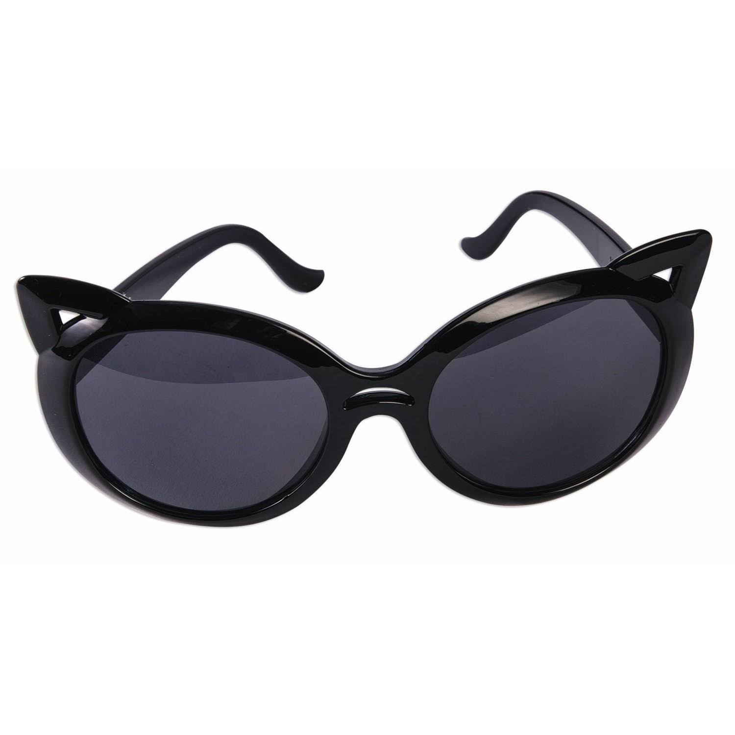 Forum Novelties Adult Women's Cat Glasses Costume Accessory - Black