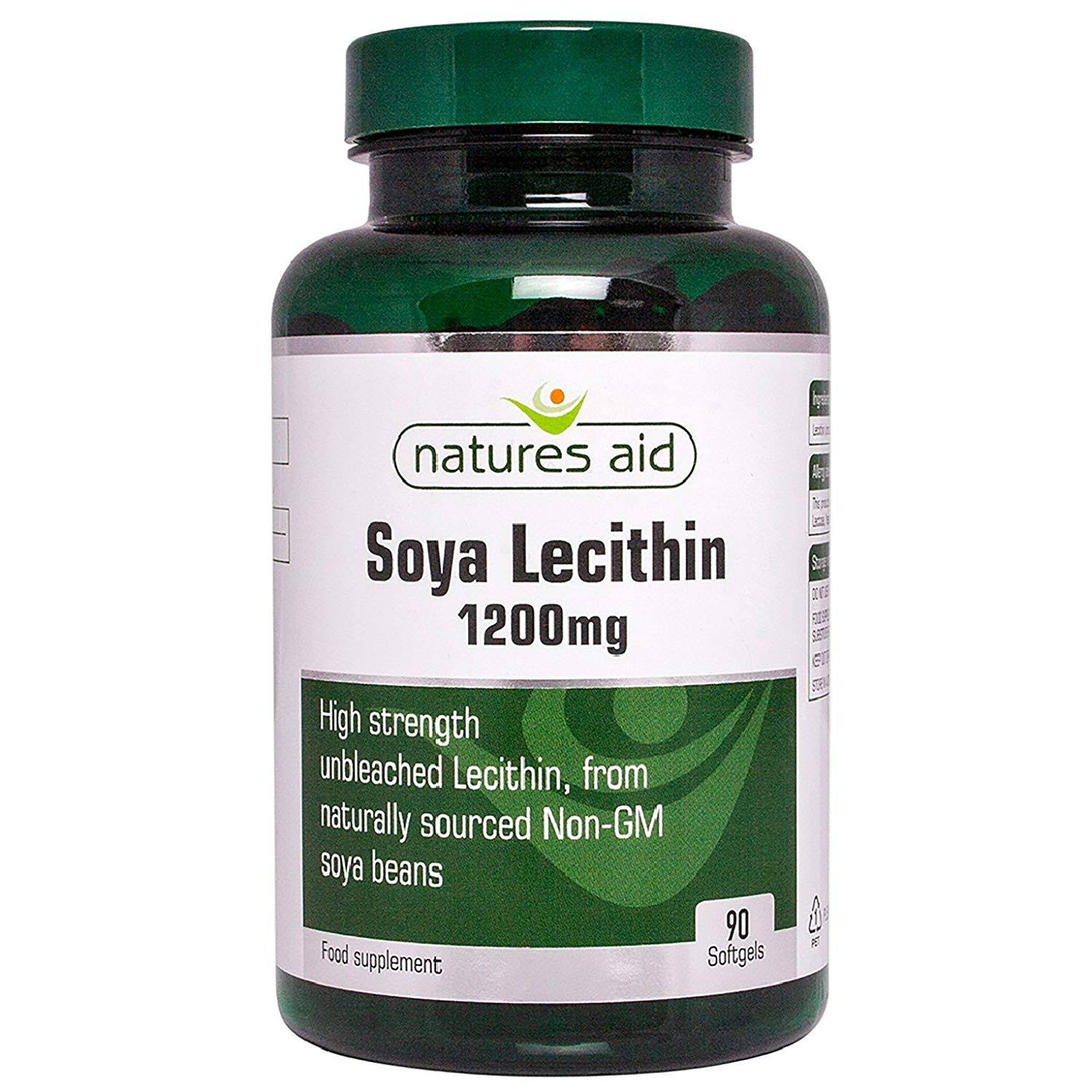 Natures Aid Lecithin Supplement - 90 Softgels