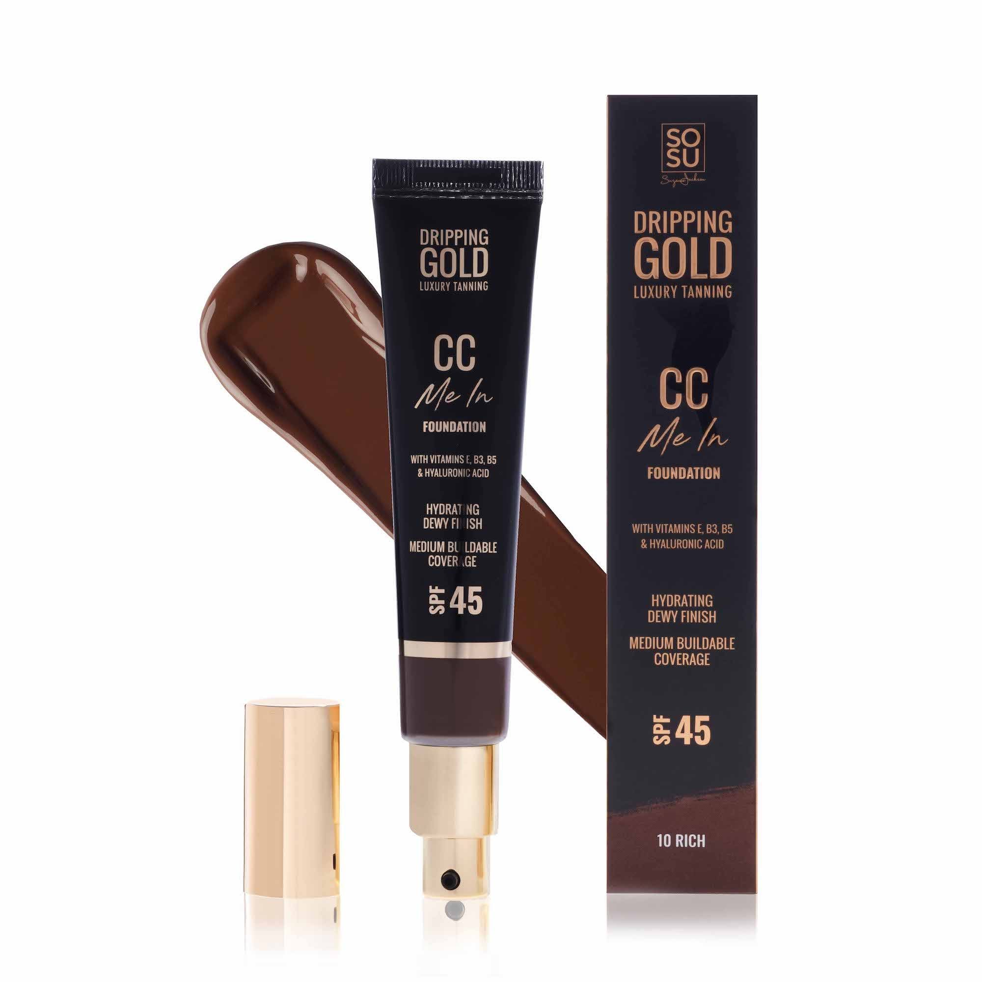 Dripping Gold CC Me in SPF45 CC Cream 35ml 10 Rich - SOSU Cosmetics