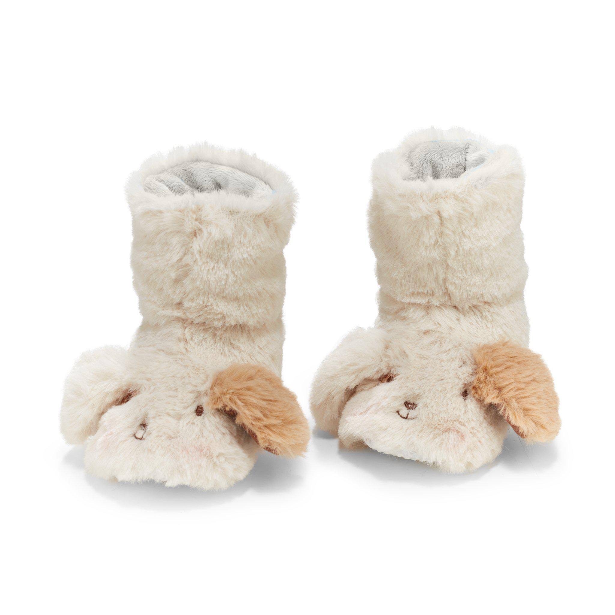 Bunnies by The Bay Baby 6-12 Months Skipit Puppy Faux Fur Snugs - 6/12 Months