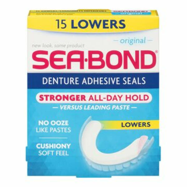 Sea Bond Original Denture Adhesive Seals