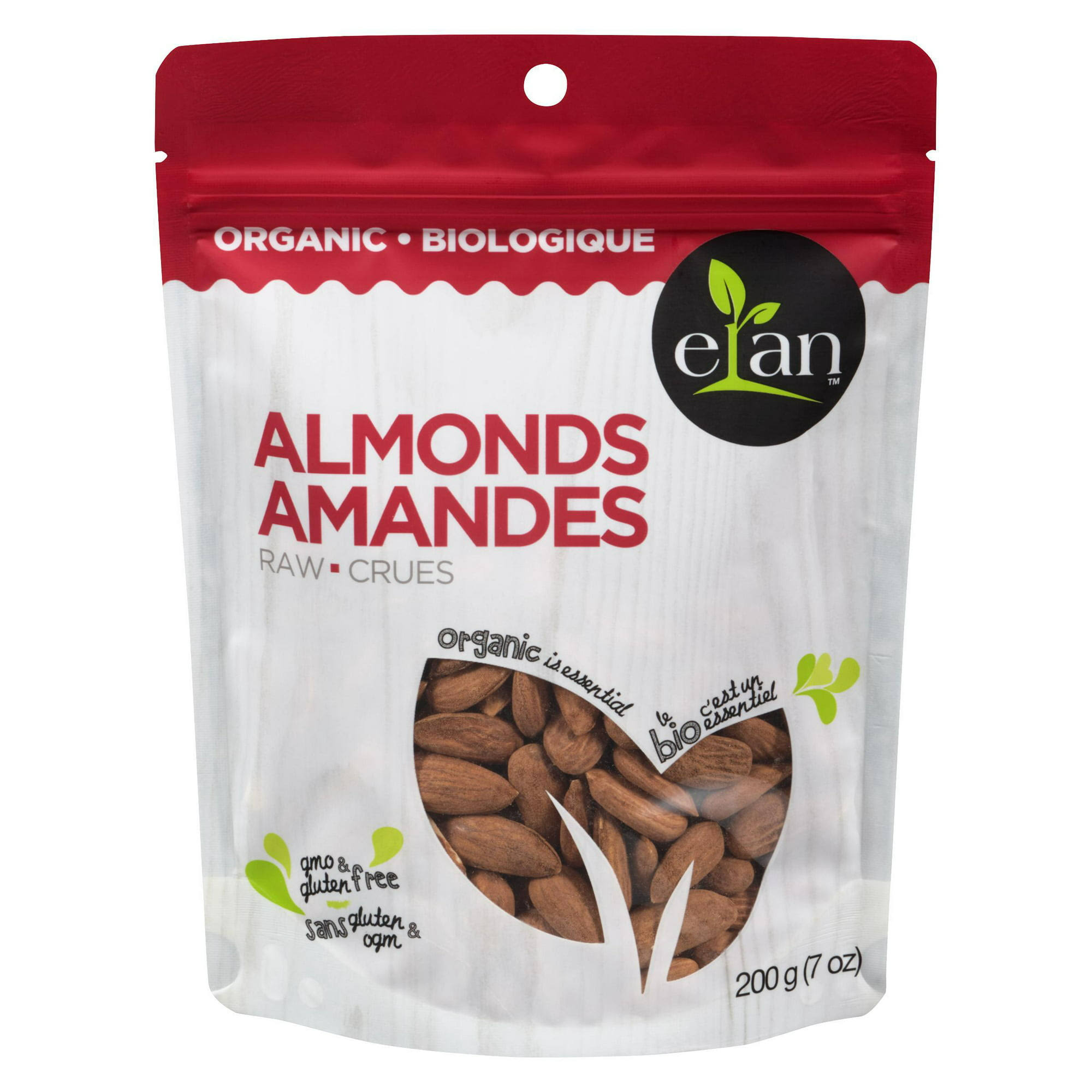 Elan Organic Raw Almonds