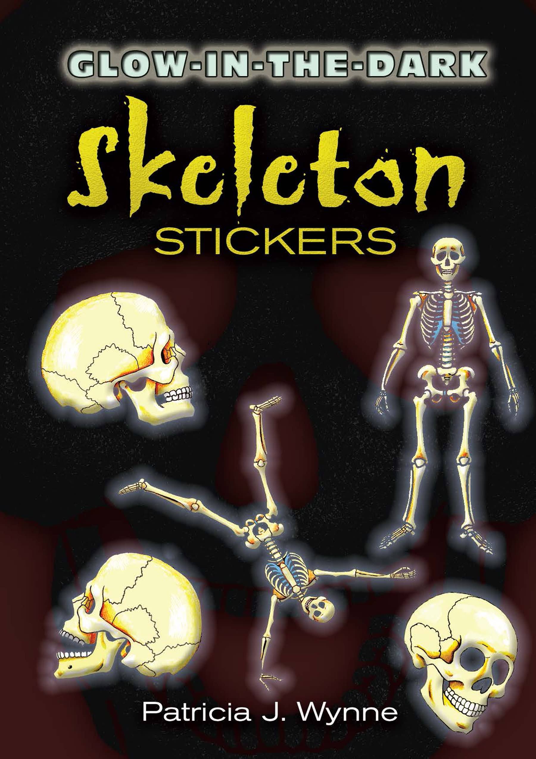 Glow-in-the-Dark Skeleton Stickers [Book]