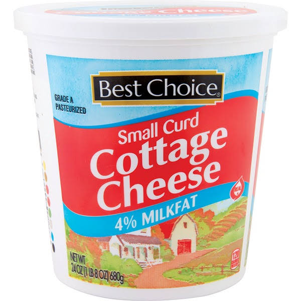 Best Choice Small Curd Cottage Cheese - 24 oz