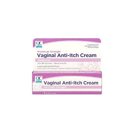 Quality Choice Maximum Strength Vaginal Anti-Itch Cream 1oz Each (1)