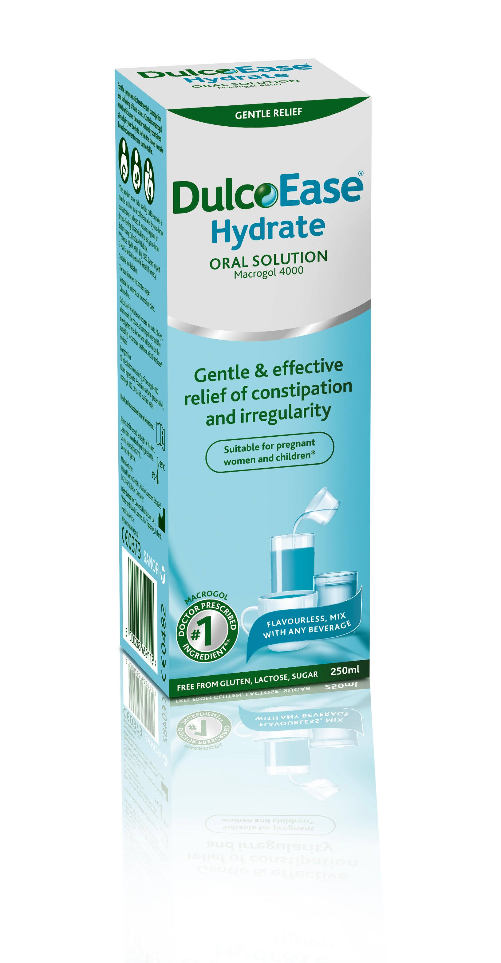 Clonmel Dulcoease Hydrate (Dulcosoft) Oral Solution (250ml)