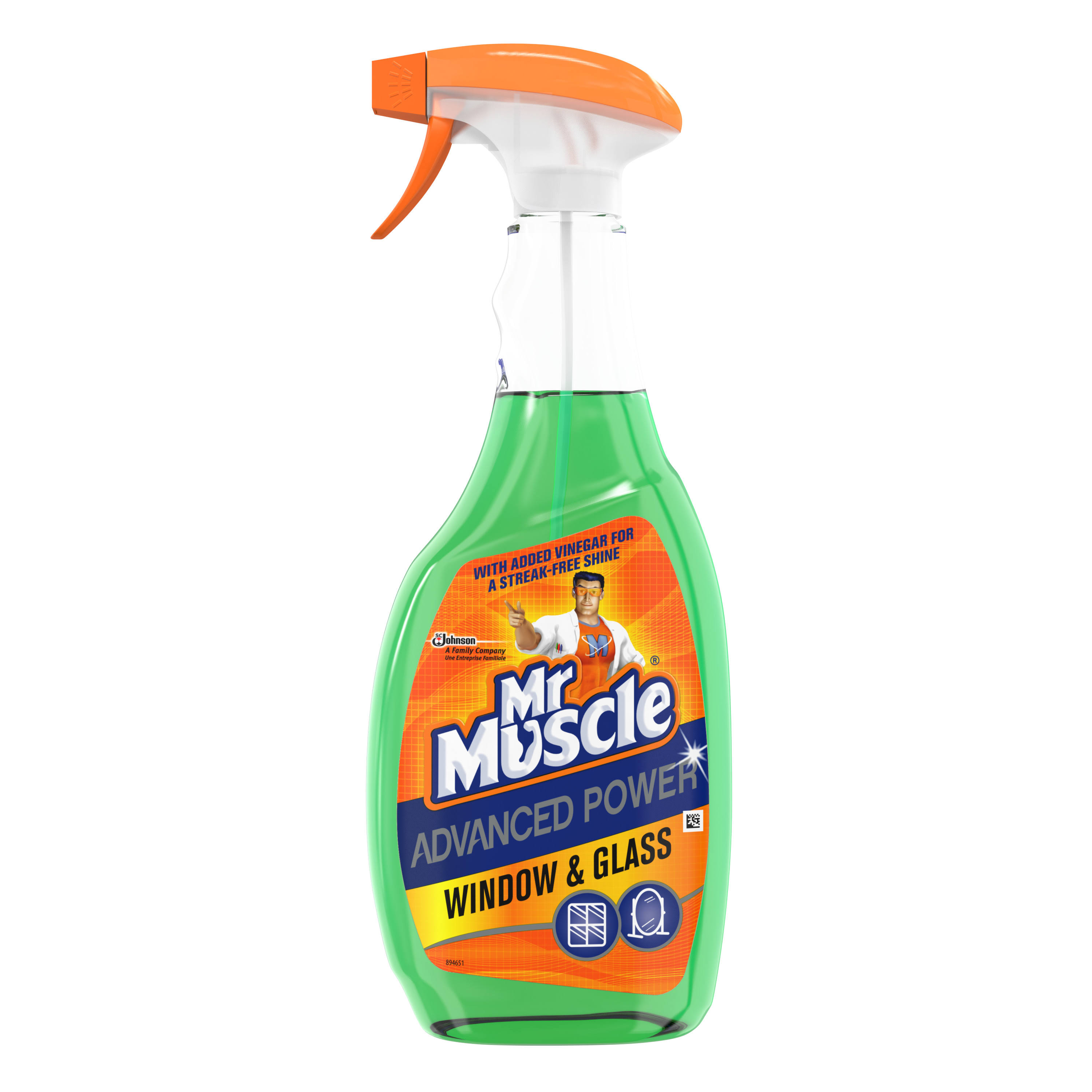 Mr Muscle Advanced Power Window and Glass Spray - 750ml