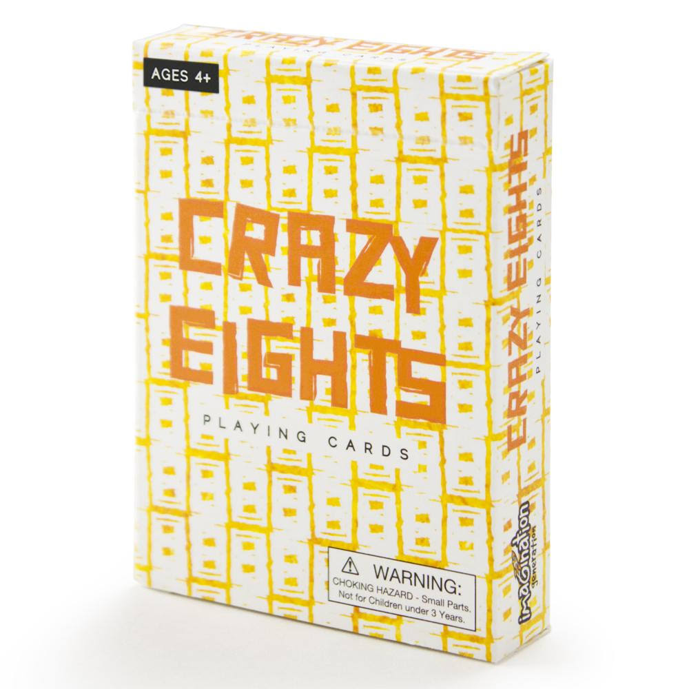 Brybelly Holdings TCAR-102 Crazy Eights Illustrated Card Game