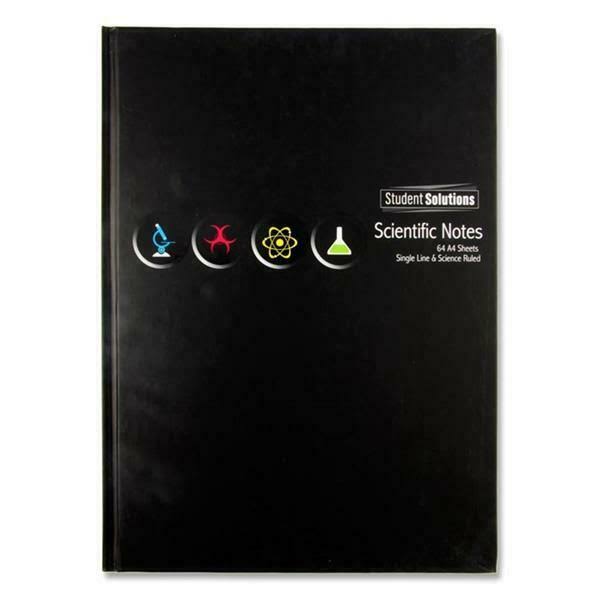 A4 Hardcover 128 Pages Science Book by Student Solutions