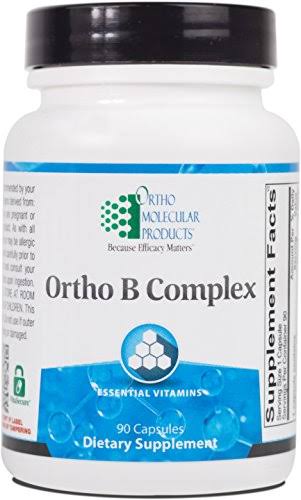 Ortho Molecular B Complex Dietary Supplement - 90ct