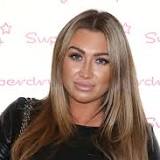 Emotional Lauren Goodger and James Argent lead mourners at Jake McLean's funeral