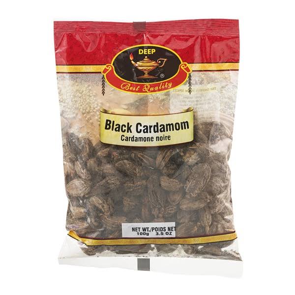 Deep Black Cardamom - 3.5 oz