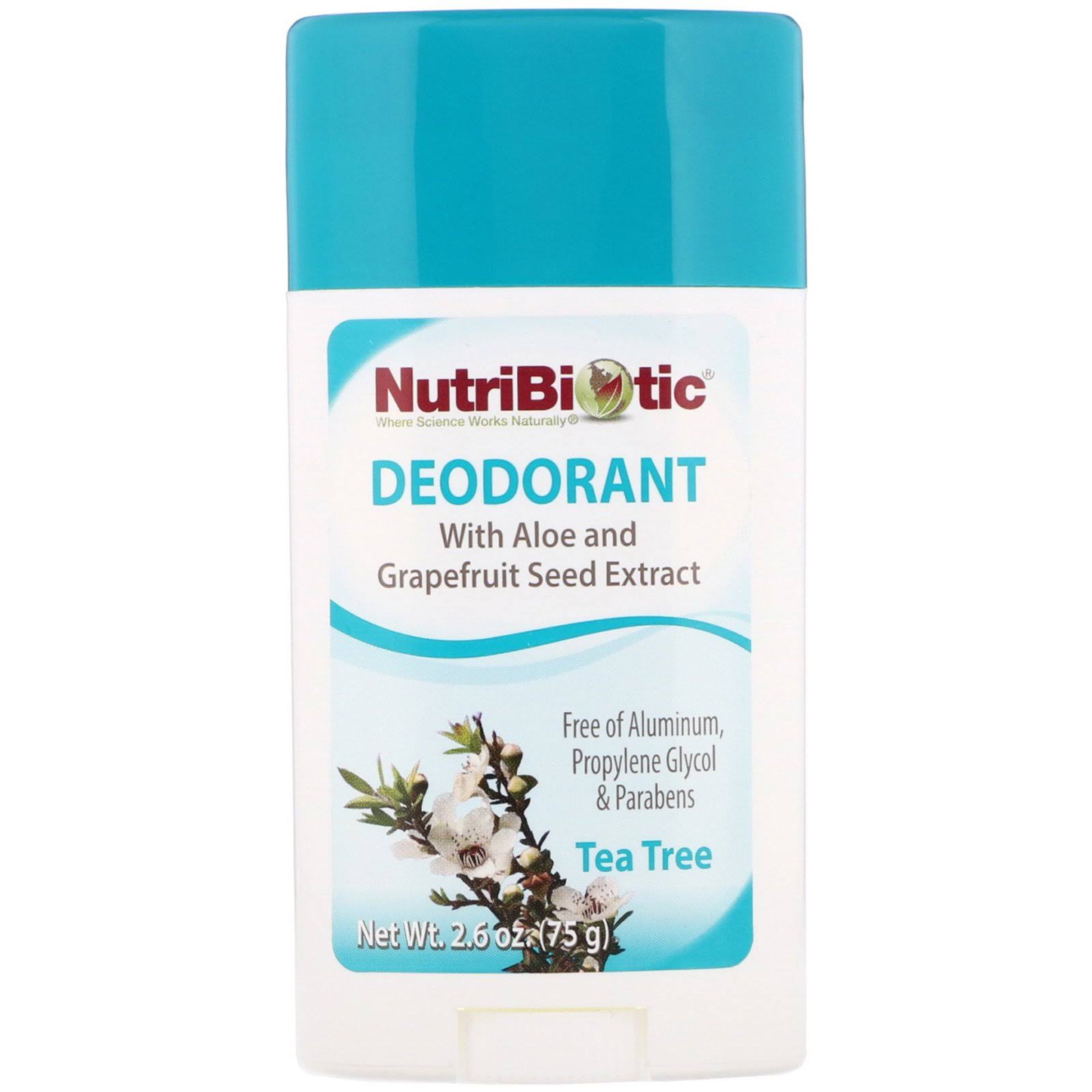 Nutribiotic Deodorant Stick - Tea Tree, 80ml