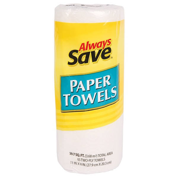 Always Save Paper Towels