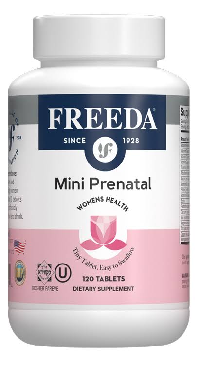 Freeda Kosher Mini Prenatal - 120 Tablets