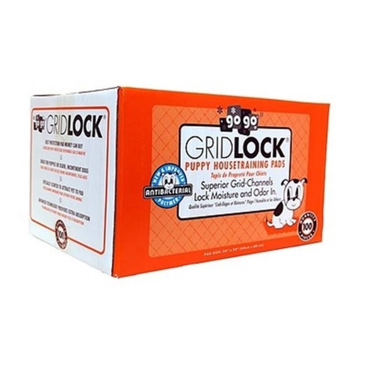 Gridlock Housebreaking Pet Training Pads - 100 Pack