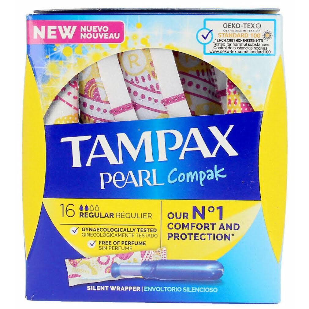 Tampax Compak Pearl Regular 16