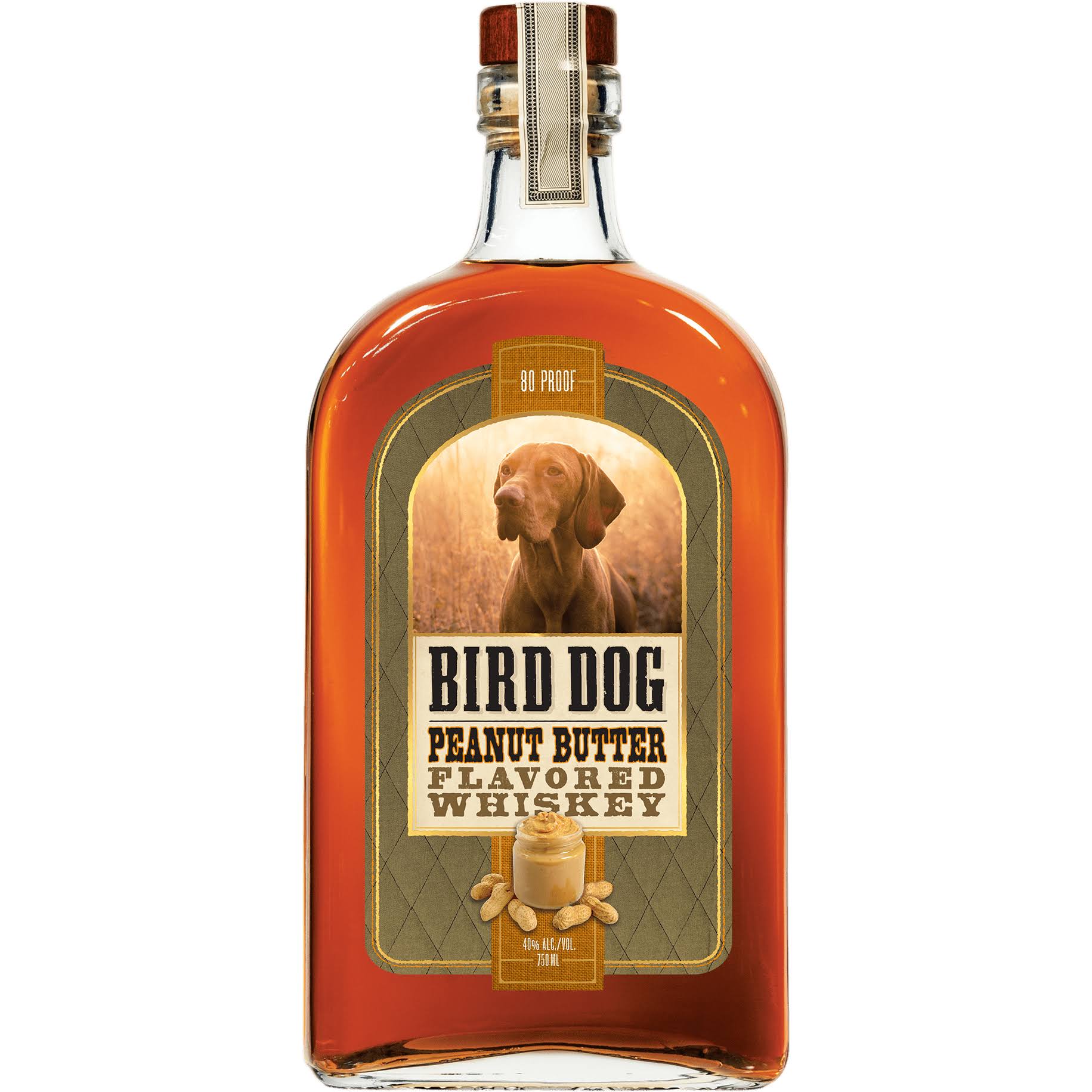 Bird Dog Whiskey, Peanut Butter Flavored - 750 ml
